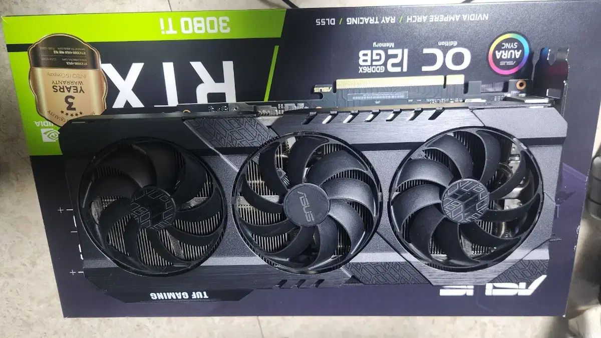 ASUS TUF-RTX3080TI-O12G-GAMING 그래픽 카드 판매