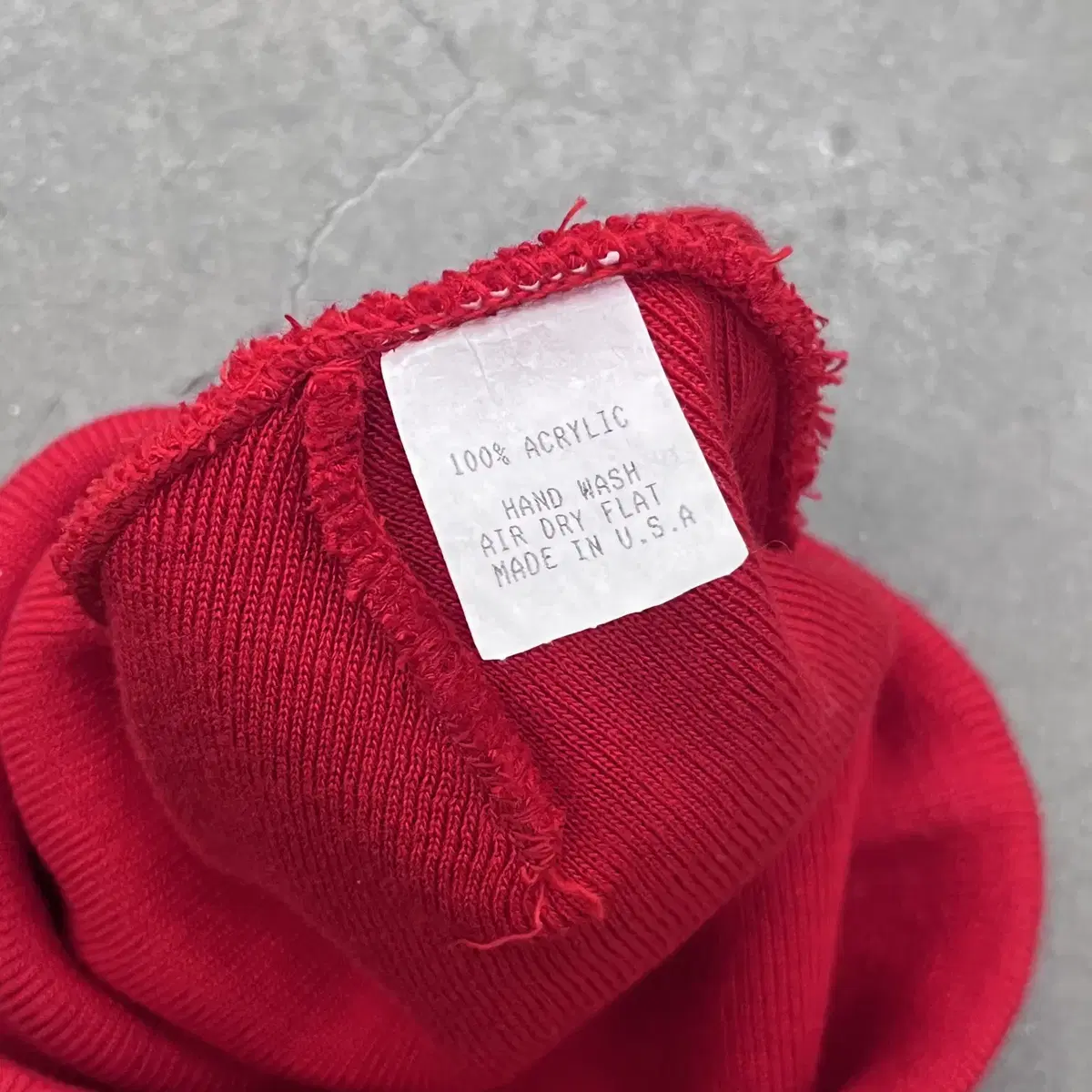 SUPREME BASIC BEANIE RED