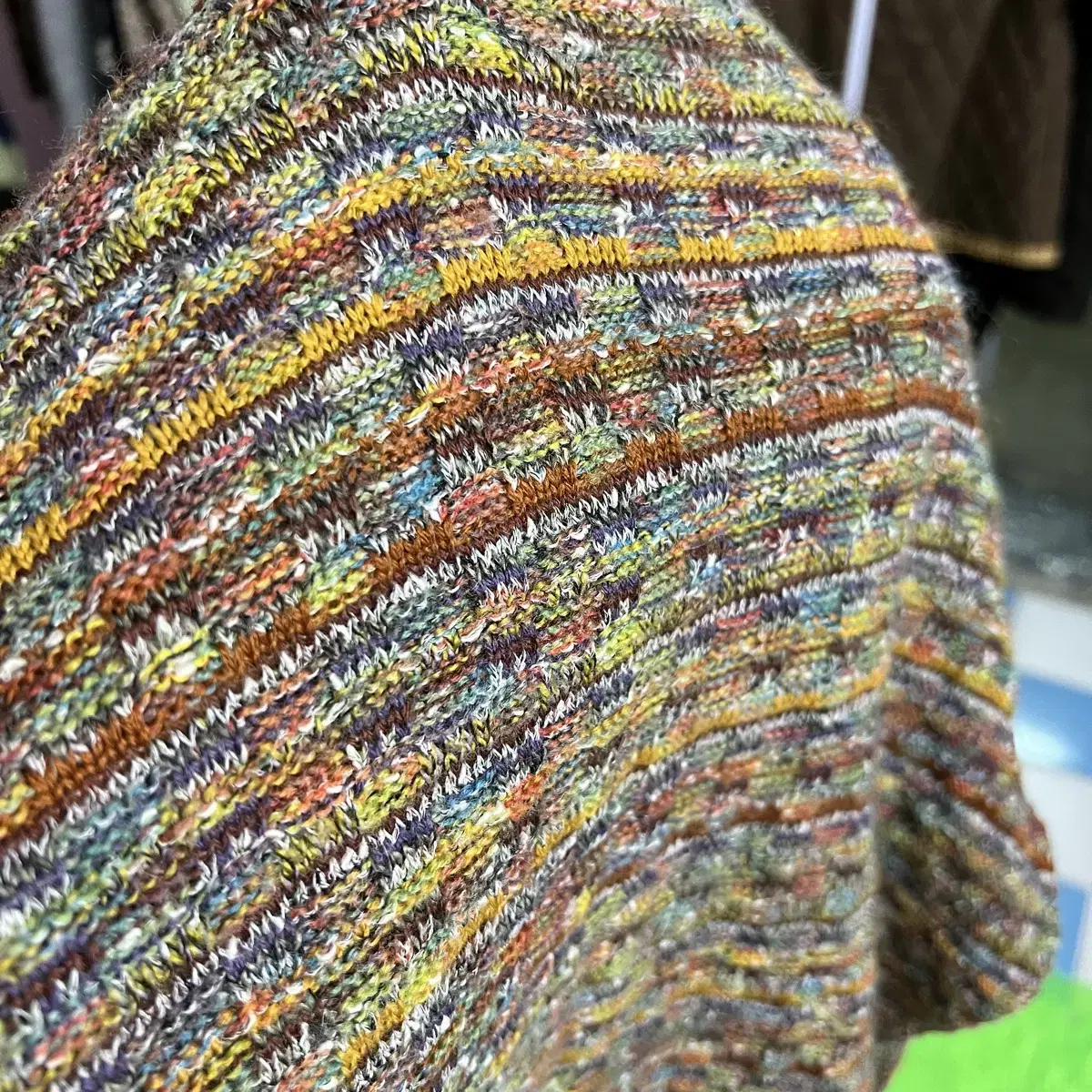 Missoni 미쏘니 멀티컬러 니트 이태리메이드