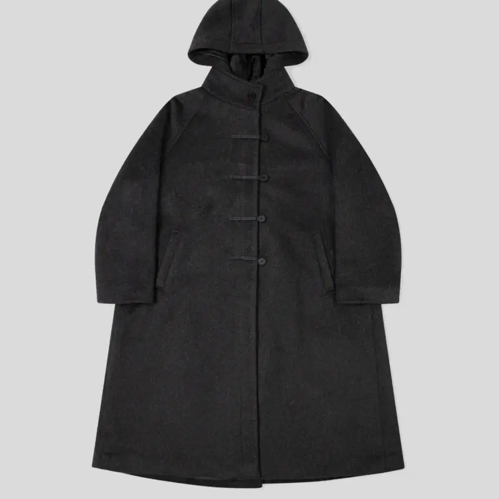 미세키서울 롱 코트 Hoodie long duffle Coat