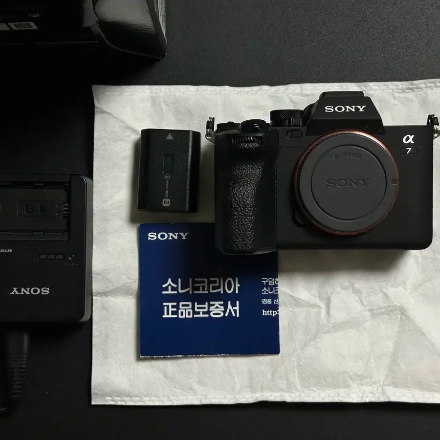 [정품충전기 포함] SONY 소니 a7m4 풀박스 7천컷