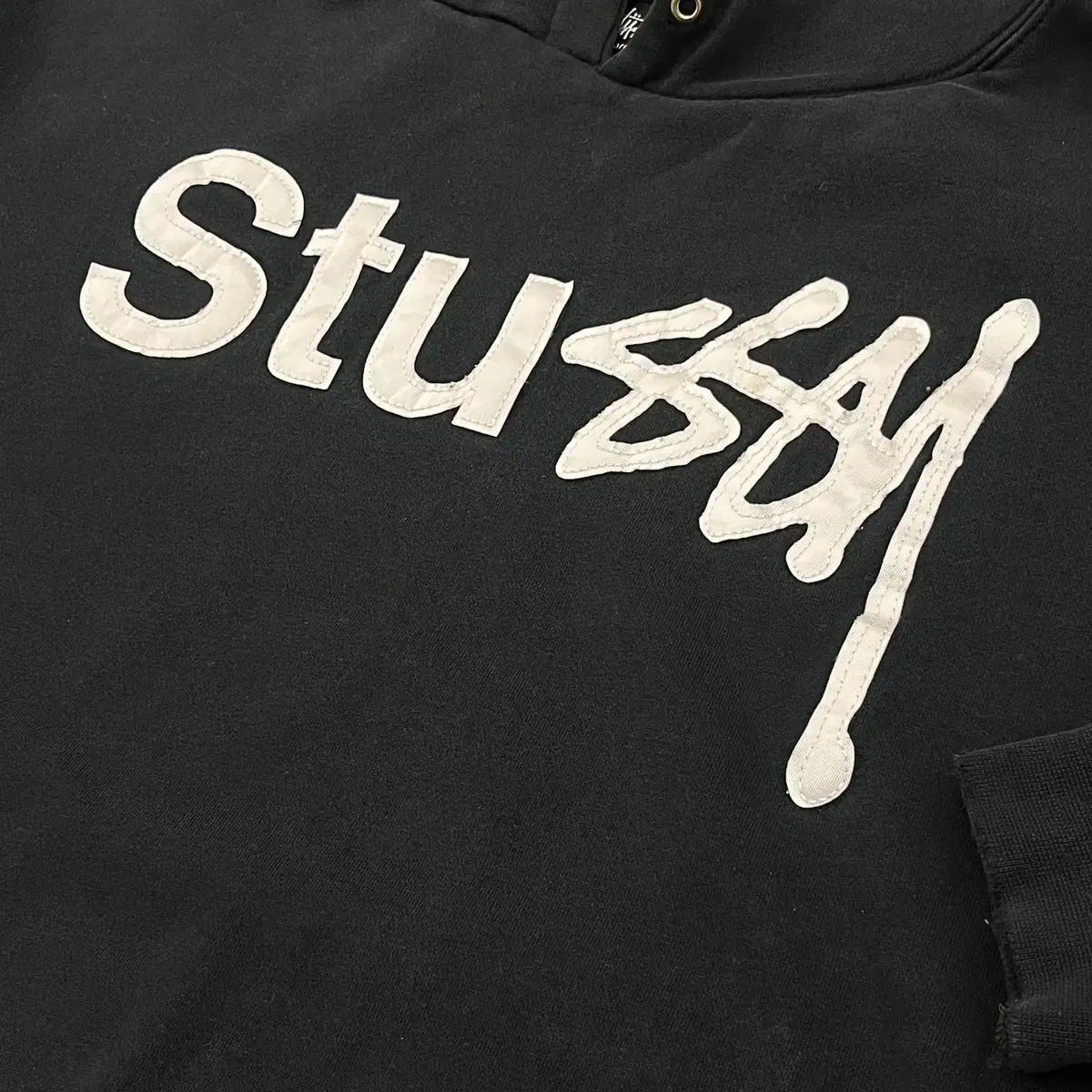 90s USA STUSSY LOGO HOODIE