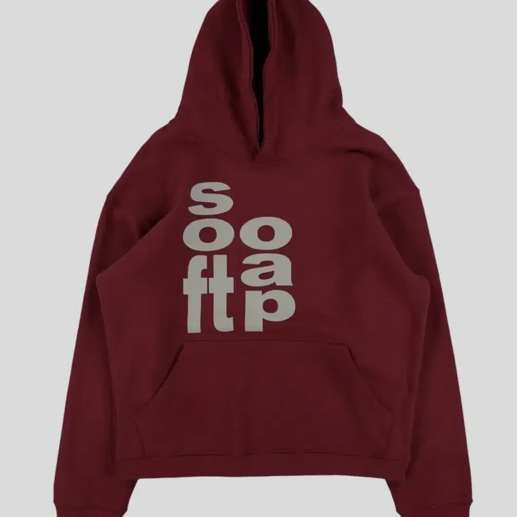 더콜디스모먼트 TCM soft soap hoodie (red)