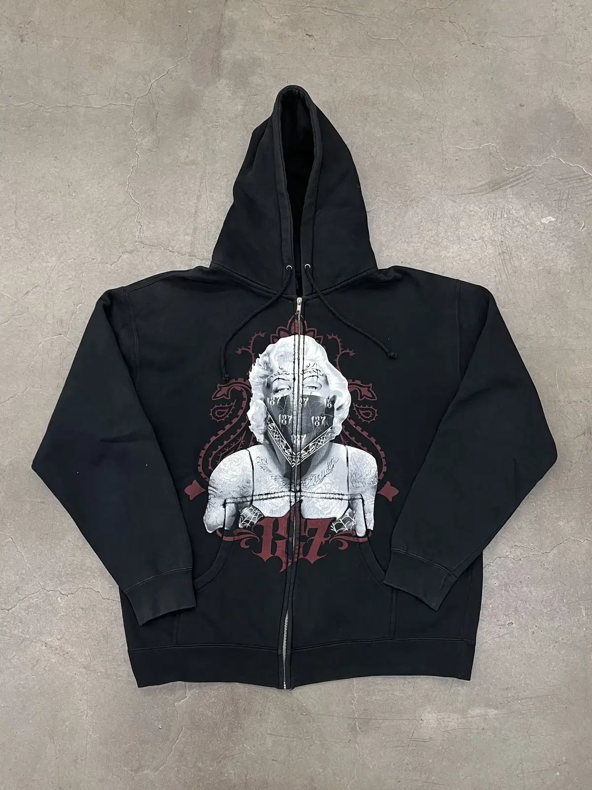 00s VNTG HOOD ZIP-UP