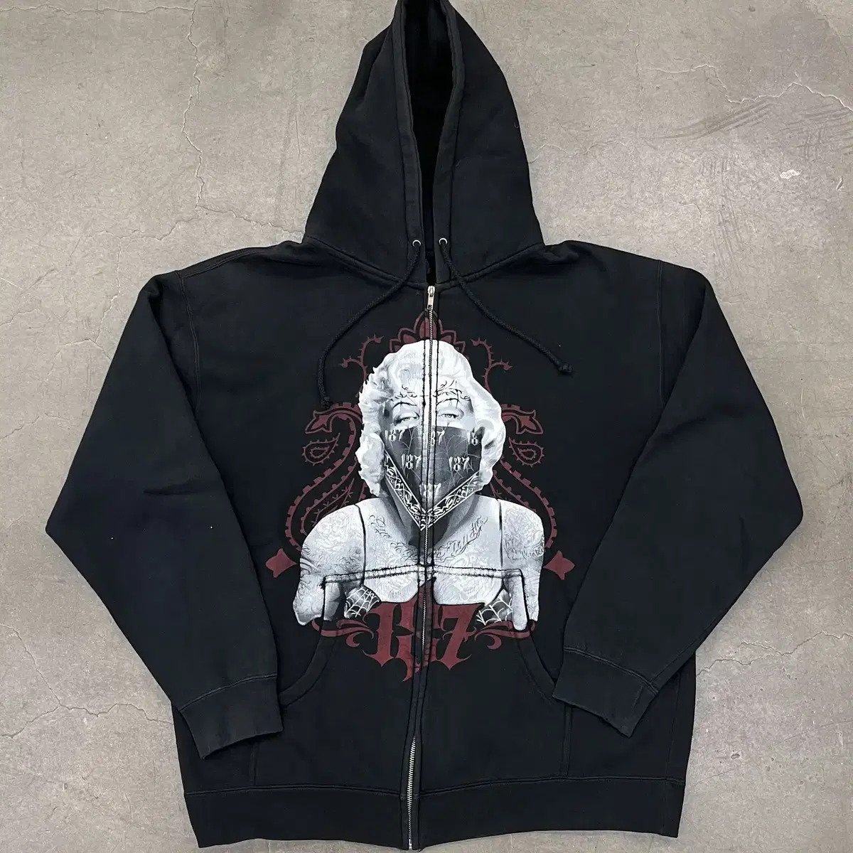 00s VNTG HOOD ZIP-UP