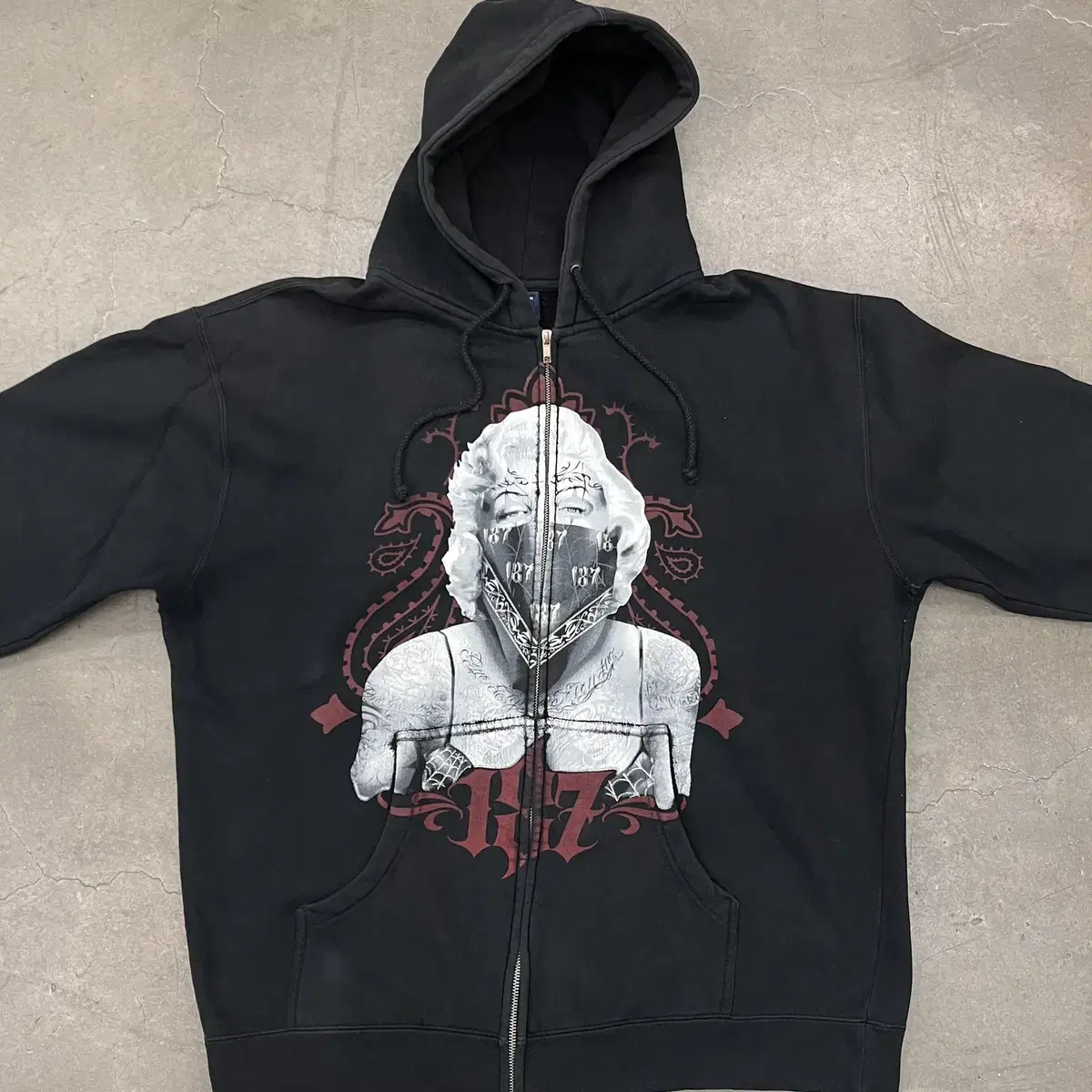 00s VNTG HOOD ZIP-UP