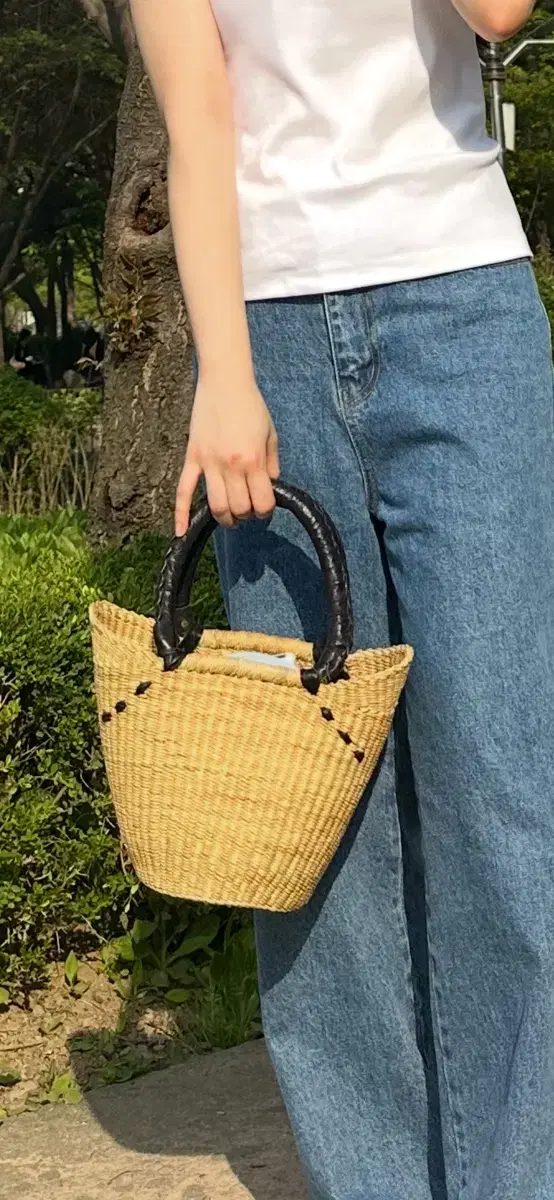 빌라501 Bolga Y Basket Bag 볼가 Y 바스켓 백 (S)