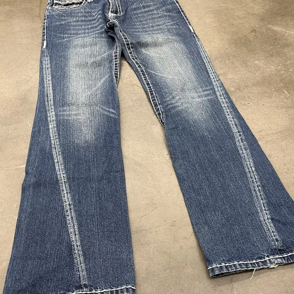 TRUE RELIGION FLARE DENIM PANTS