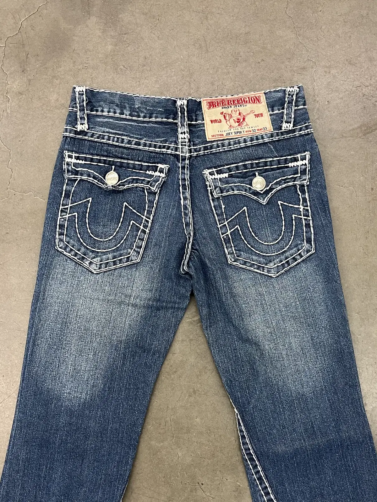 TRUE RELIGION FLARE DENIM PANTS