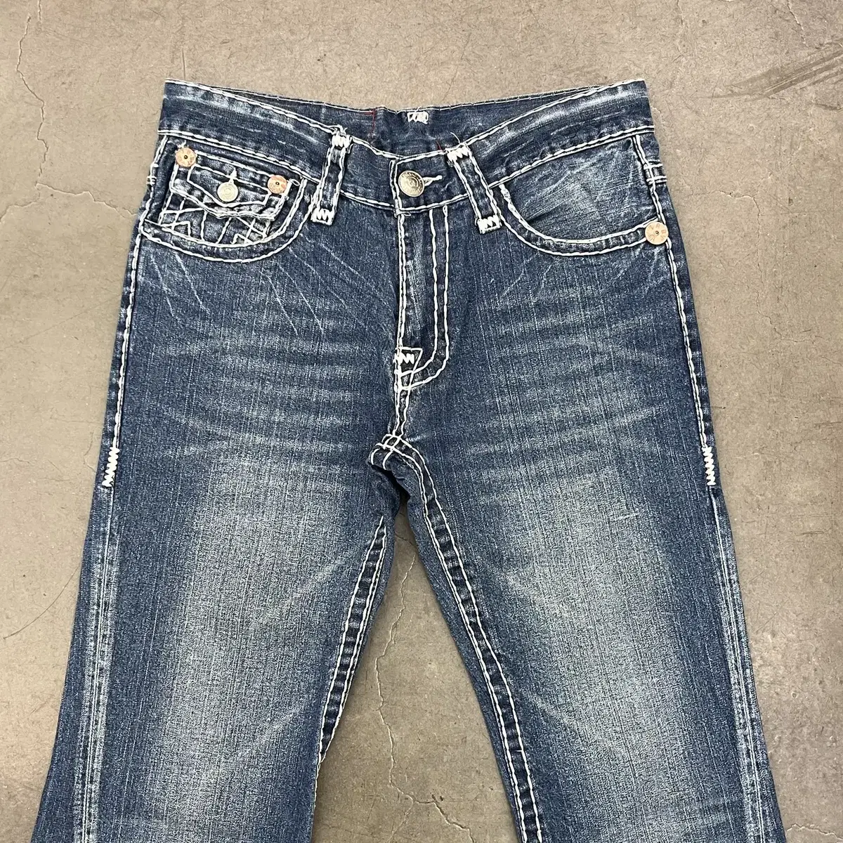 TRUE RELIGION FLARE DENIM PANTS