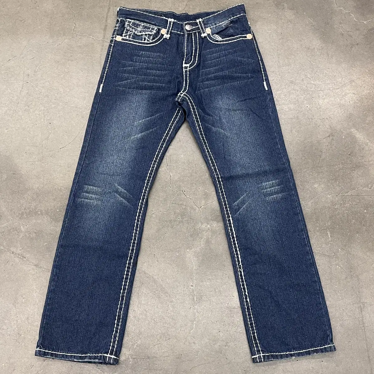 TRUE RELIGION STRAIGHT DENIM PANTS