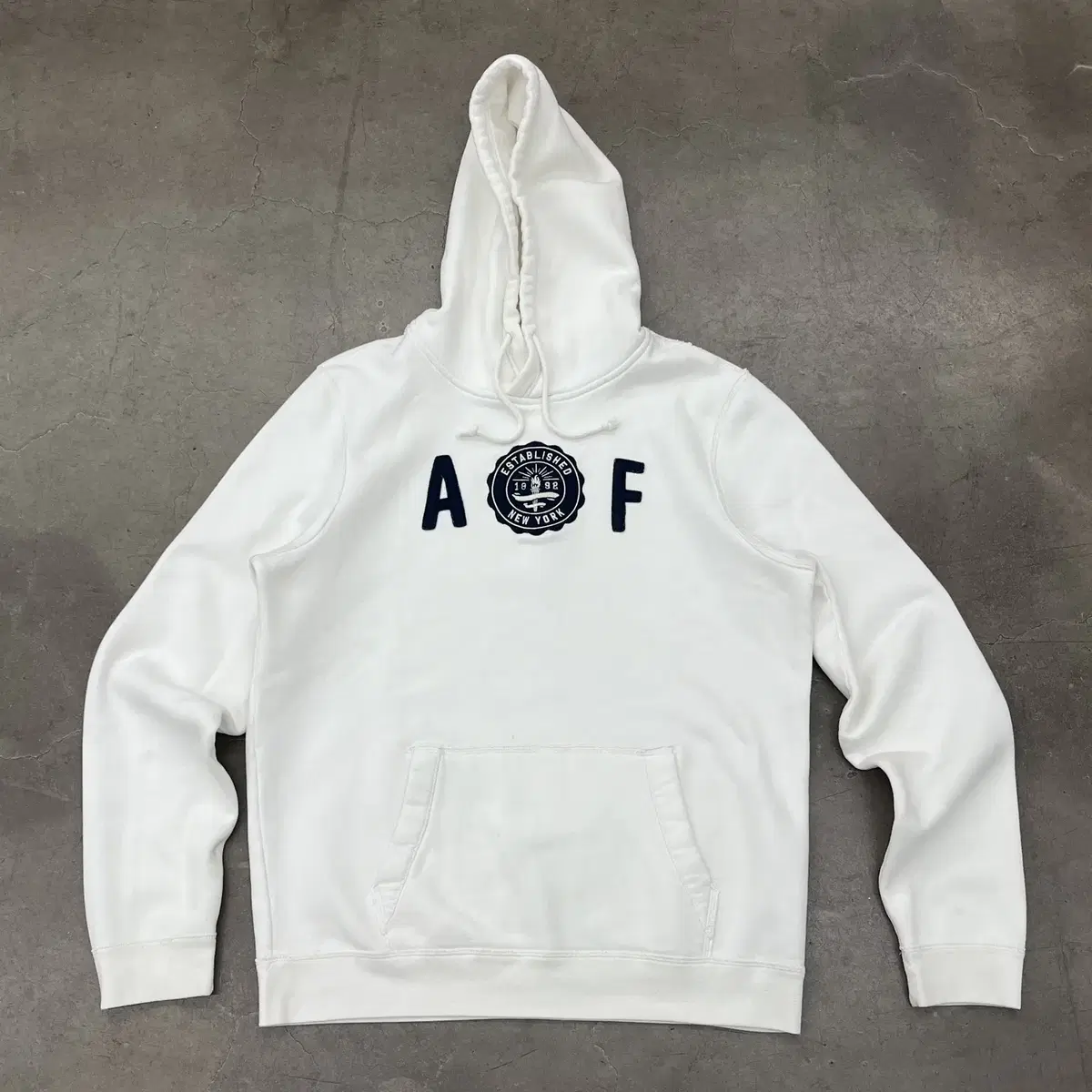 ABERCROMBIE AF LOGO HOODIE