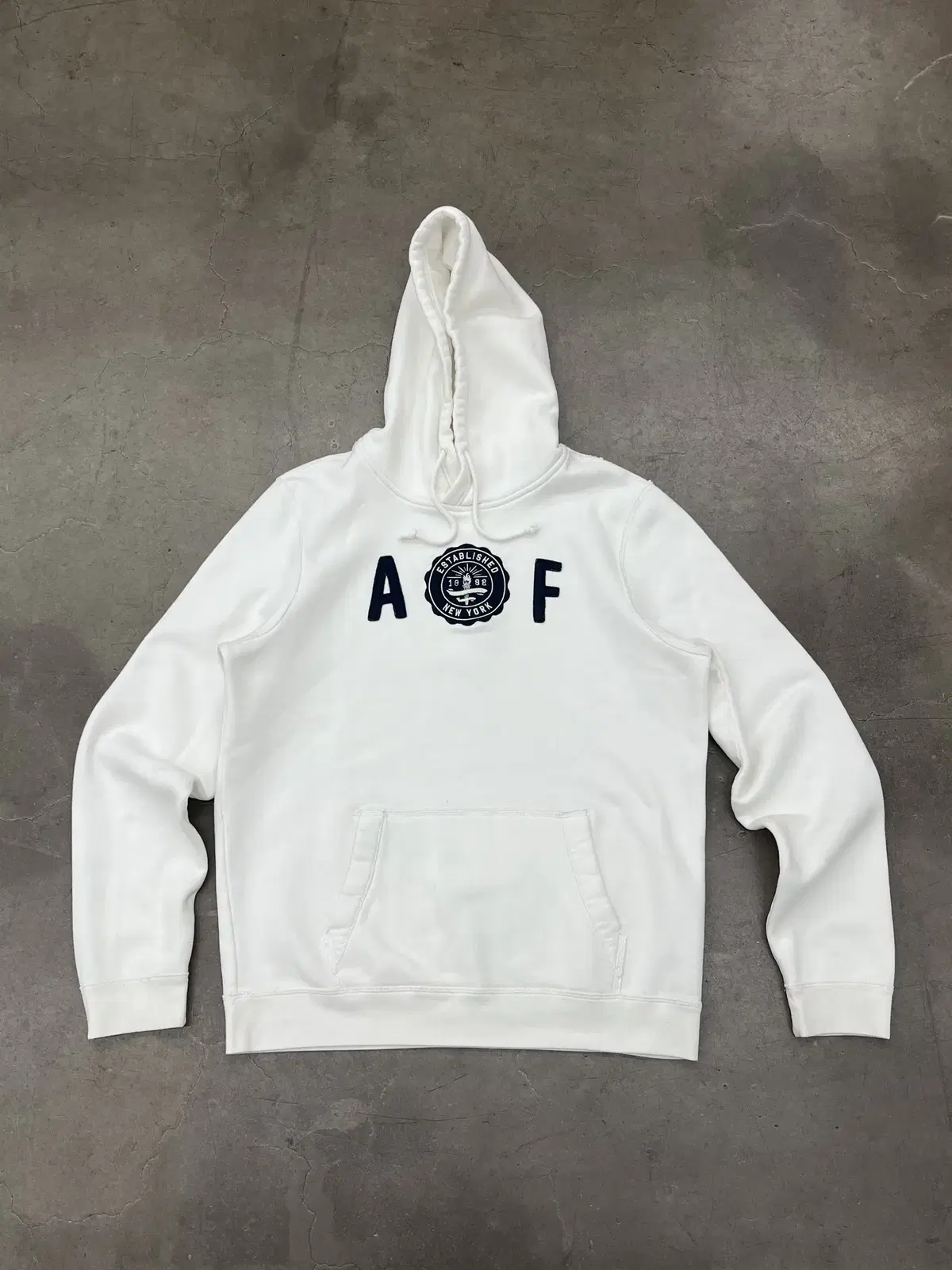 ABERCROMBIE AF LOGO HOODIE