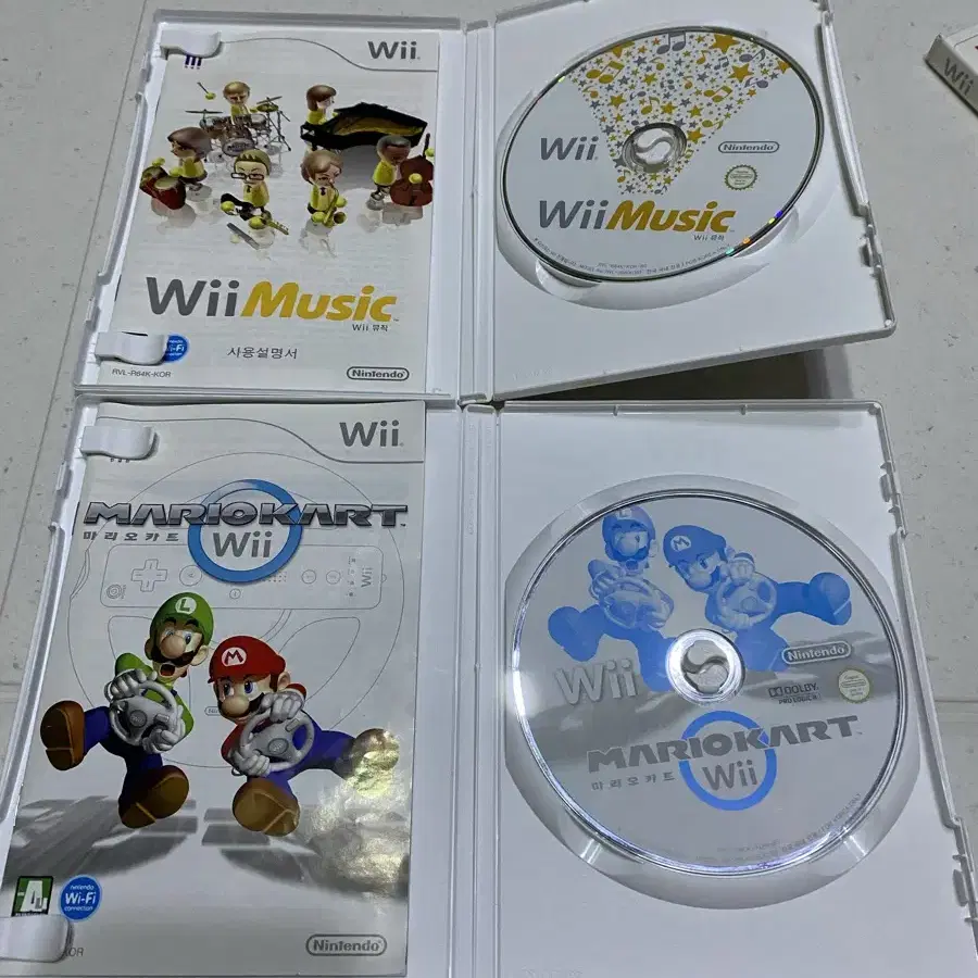 닌텐도 위 Wii 게임 타이틀 CD