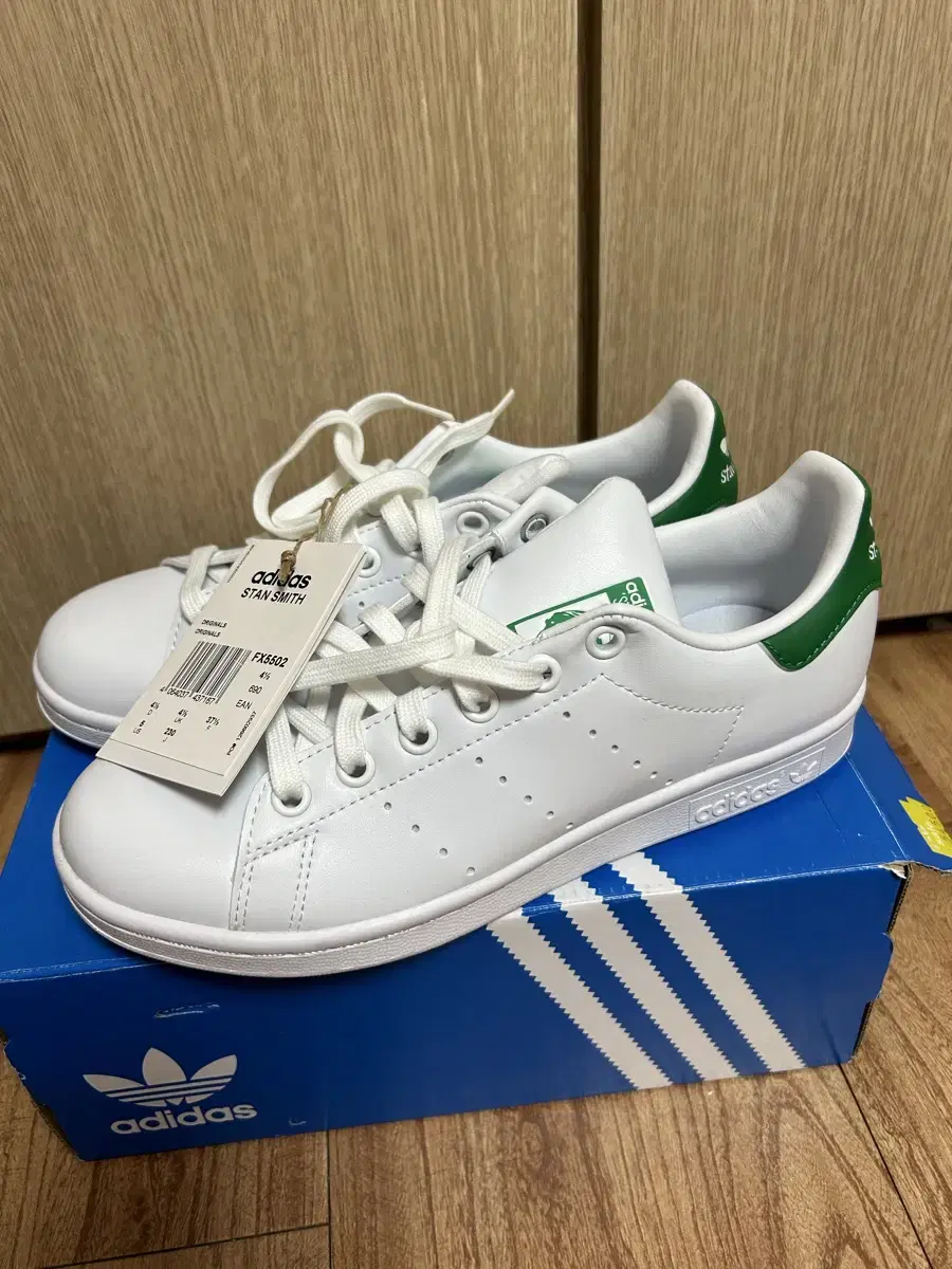 (새것) 아디다스 오리지널 스니커즈 스탠스미스 STAN SMITH FX5