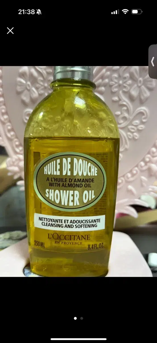 loccitane shower oil