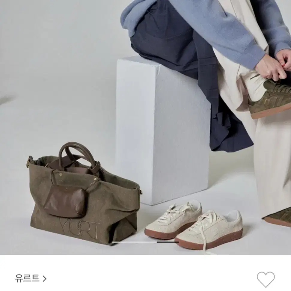 유르트 가방 yurt panier canvas bag