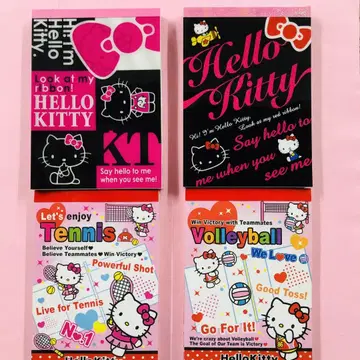 2008,2009년산 레어 헬로키티 볼륨 노트 4권 묶음 세트 2.