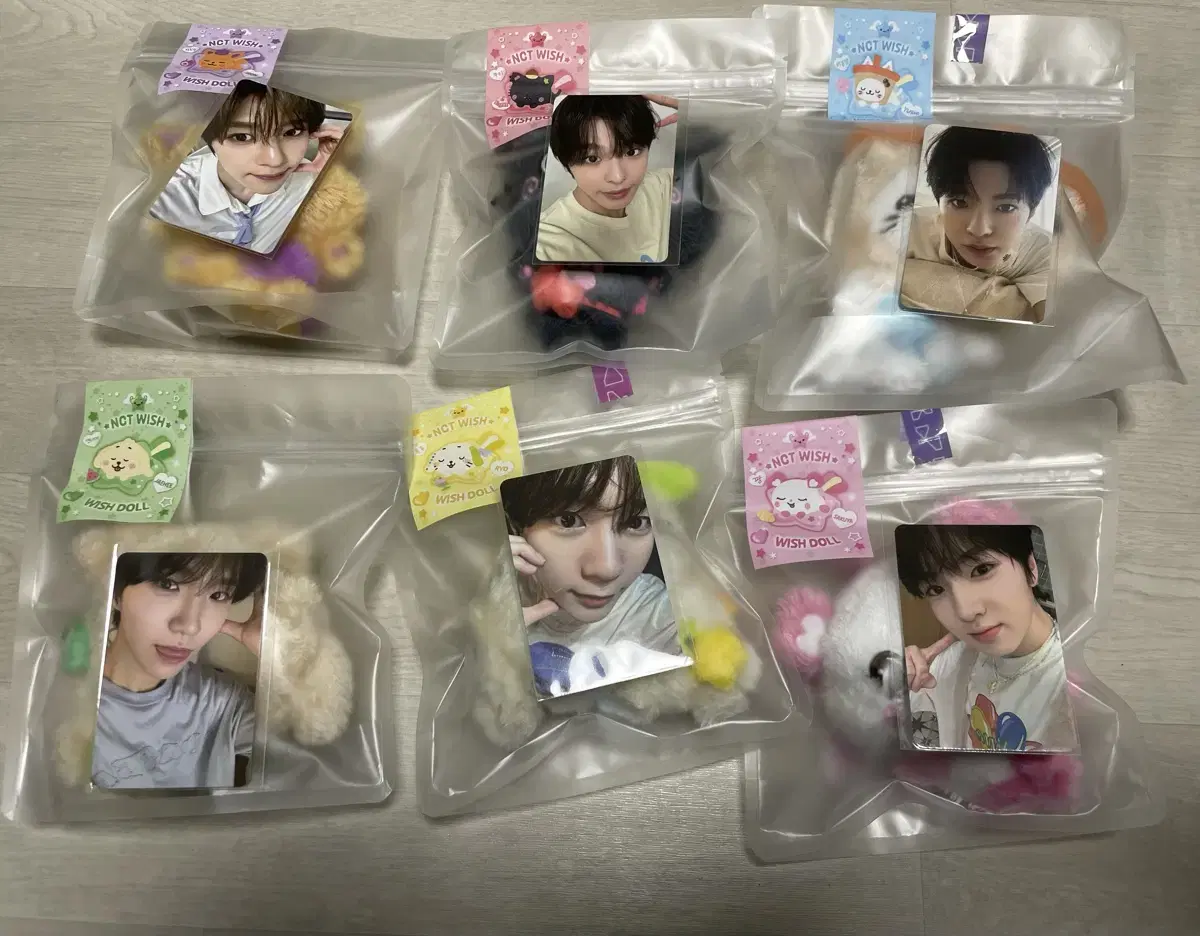 NCT WISH nct wish doll sion riku Ryo Sakuya Uushi Jaehei