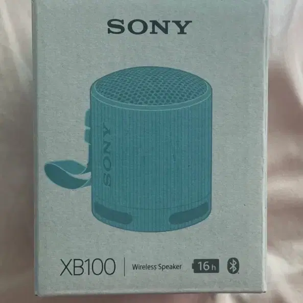 소니 블루투스 스피커 SONY SRS-XB100 블루