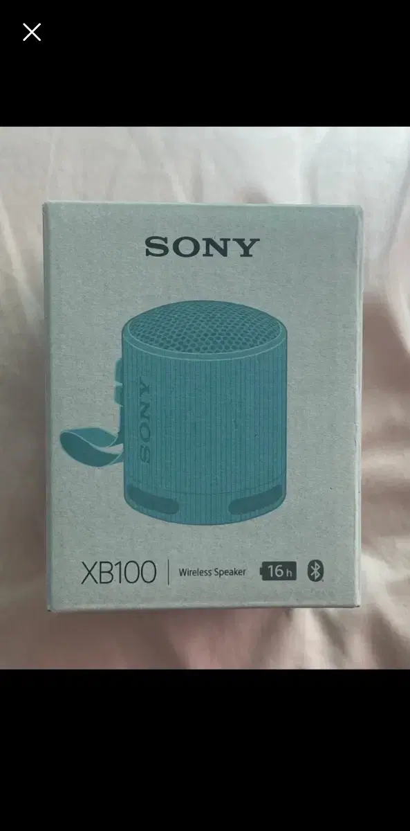 소니 블루투스 스피커 SONY SRS-XB100 블루