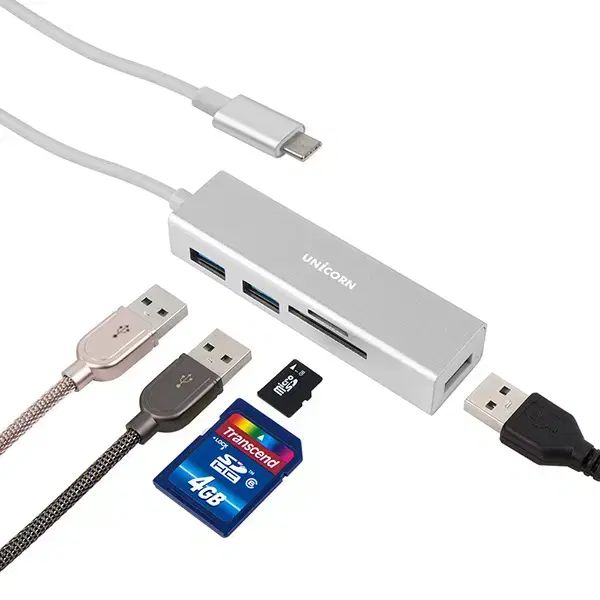 USB3.1 2슬롯 외장형 멀티리더기