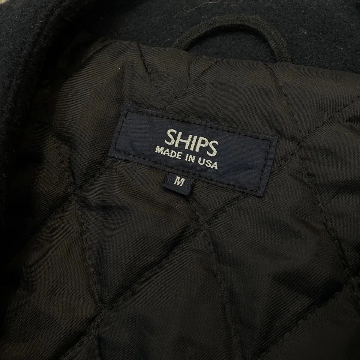 ships x STERLINGWEAR usa 쉽스 스털링웨어 울 피코트