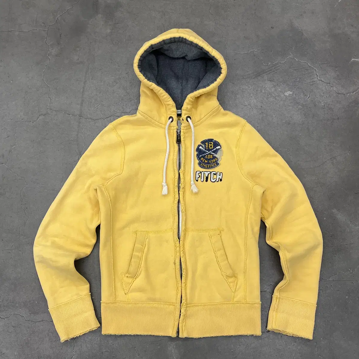 ABERCROMBIE VINTAGE HOOD ZIP UP