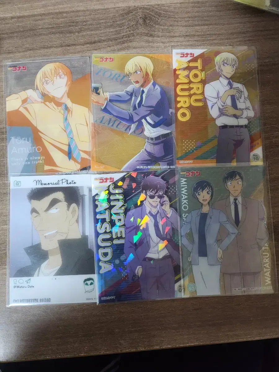 Detective Conan Kyung Dong Jo Furuya Matsuda Satotakagi Jiryu Goods sell WTS