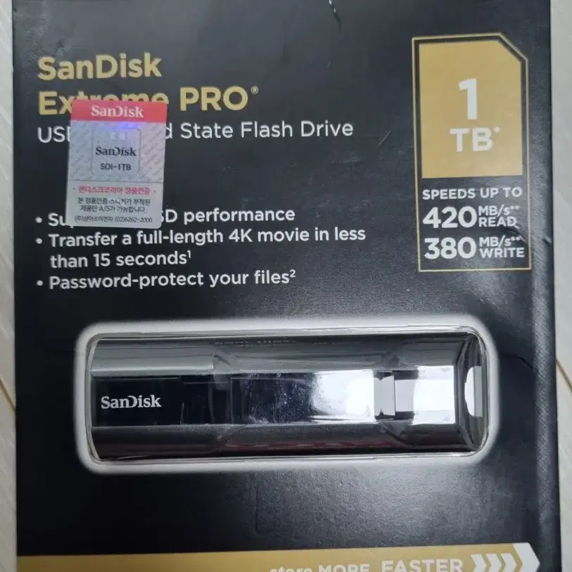 USB sandisk Z880 1TB