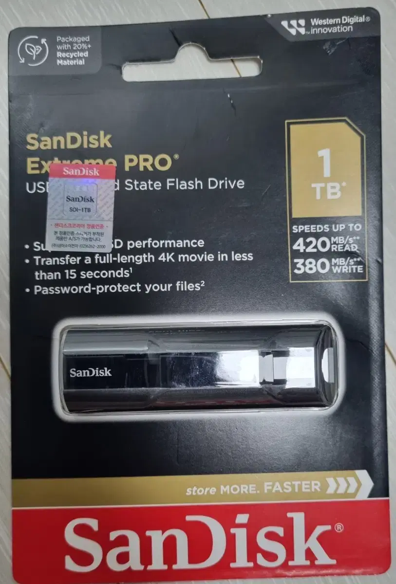 USB sandisk Z880 1TB