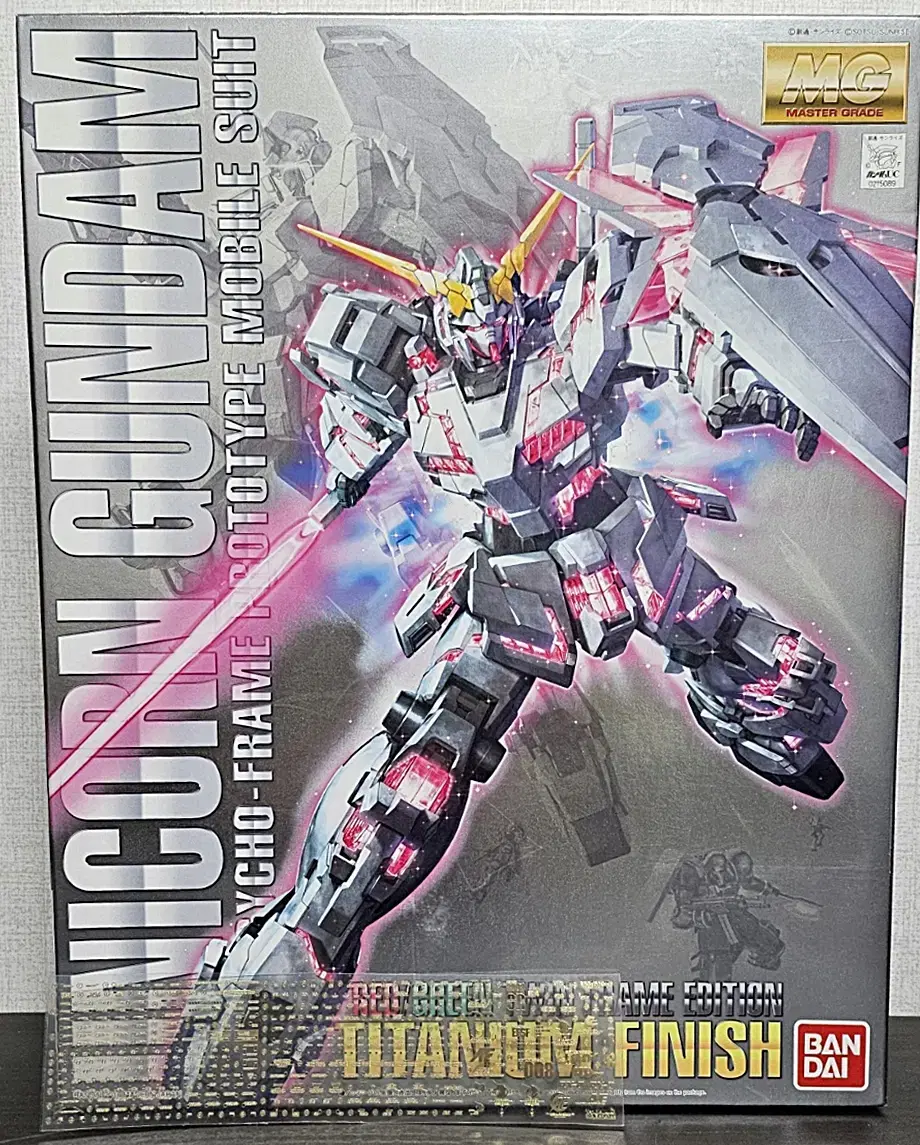 MG unicon Titanium Finish Twin Frame & MG Narrative Gundam Bucca Set (Misc)