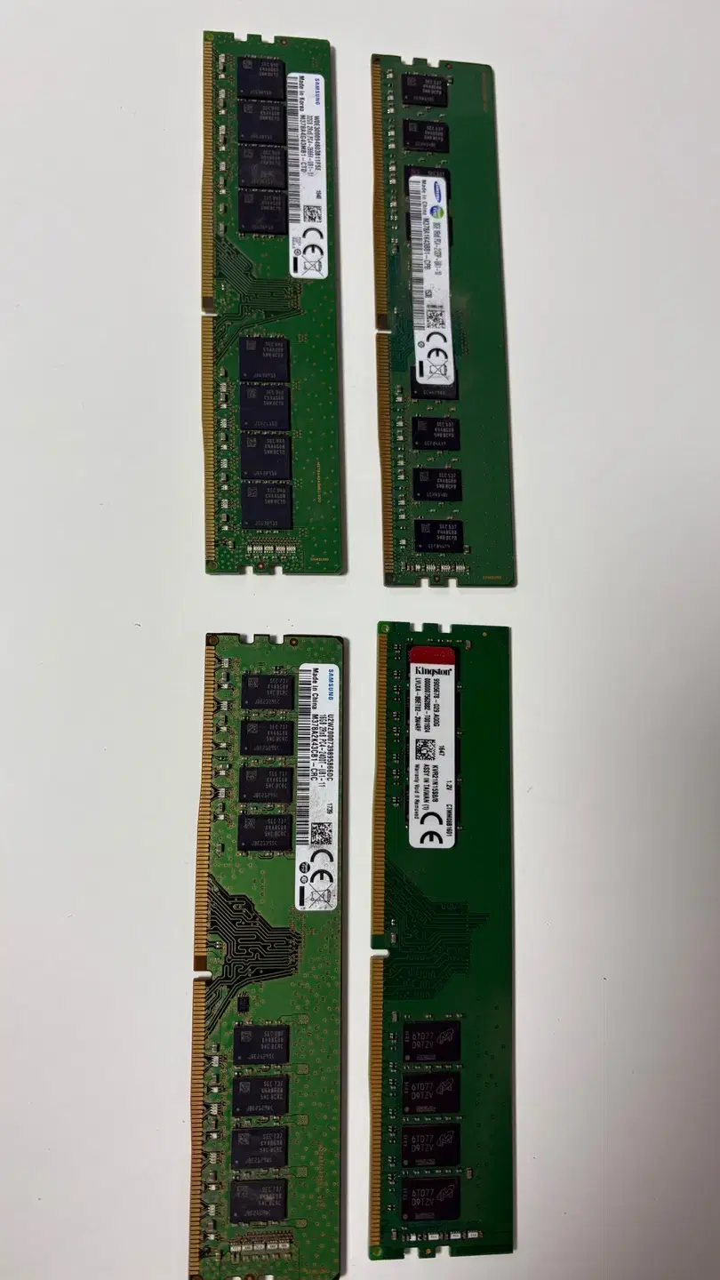 ddr4 8기가/16기가/32기가 팔아요