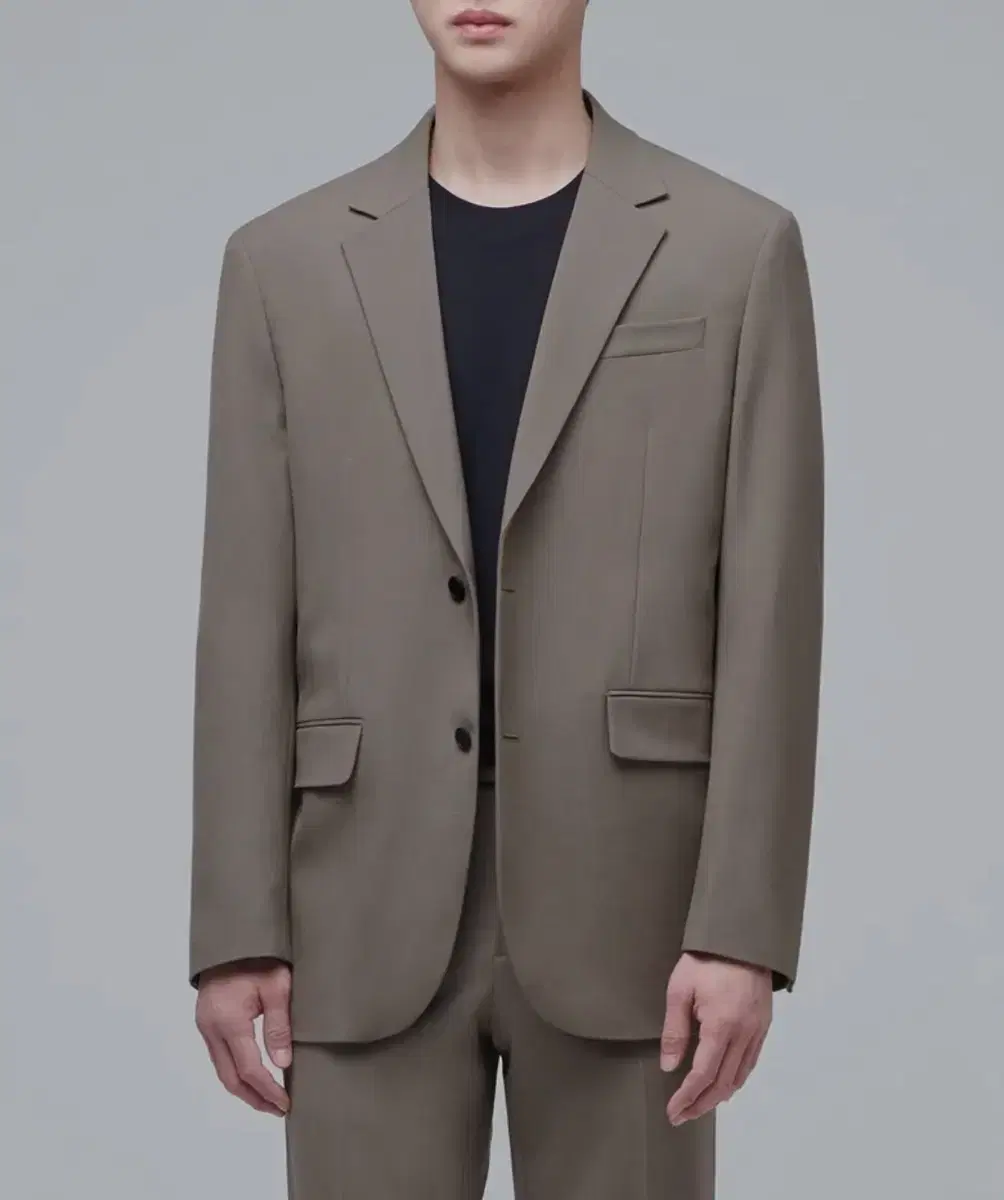 Gentleman's Standard Relaxed Basic Wool Blazer