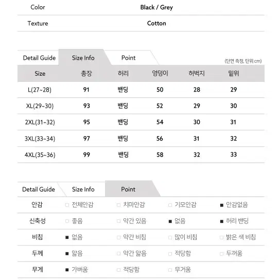 [패션의완성] 조거팬츠 2색상 급처