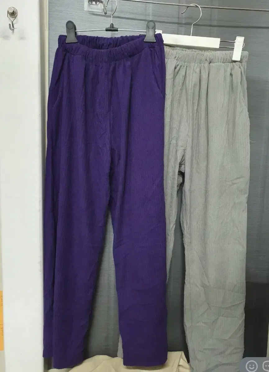 (new)corduroy pants purple,gray