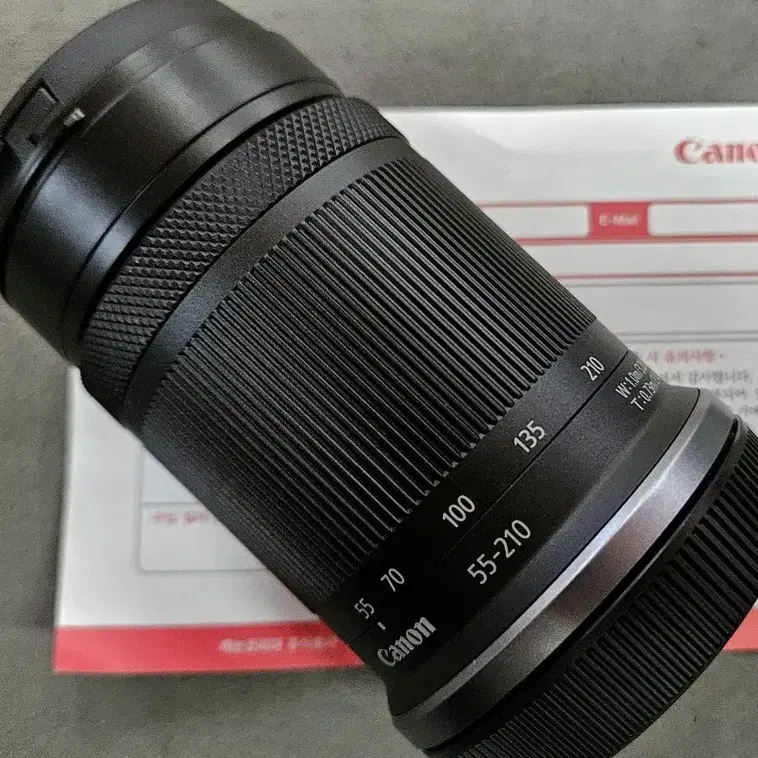 캐논 신품급 RF-S 55-210mm F5-7.1 IS STM 망원렌즈