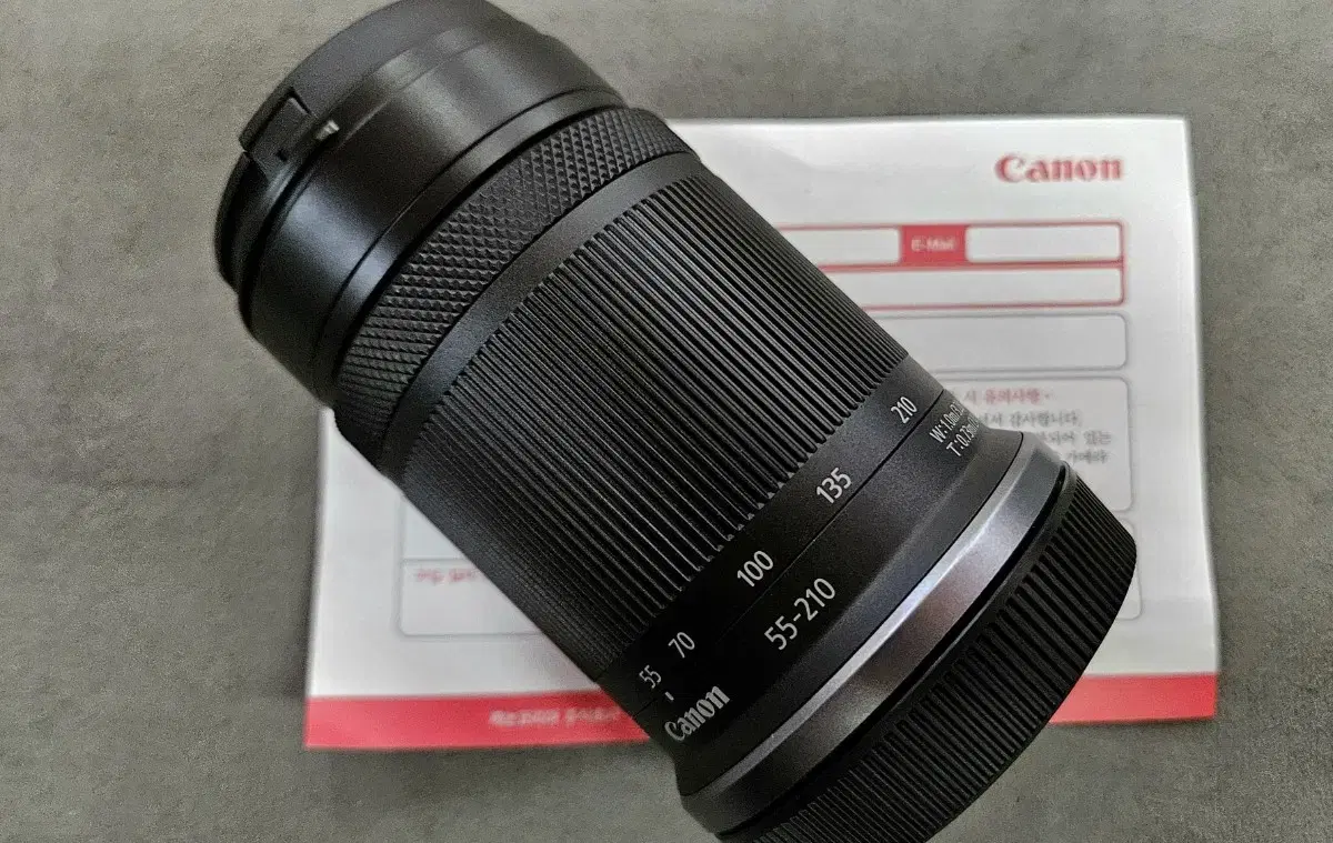 캐논 신품급 RF-S 55-210mm F5-7.1 IS STM 망원렌즈