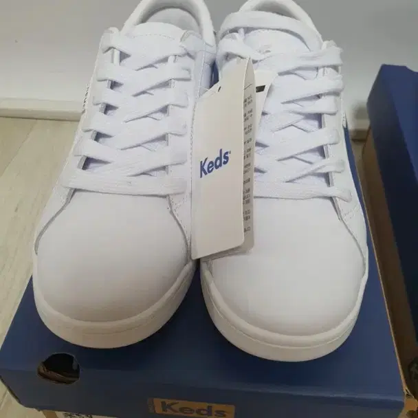 (새상품) 230 케즈 에이스 레더 화이트 Keds 운동화 스니커즈