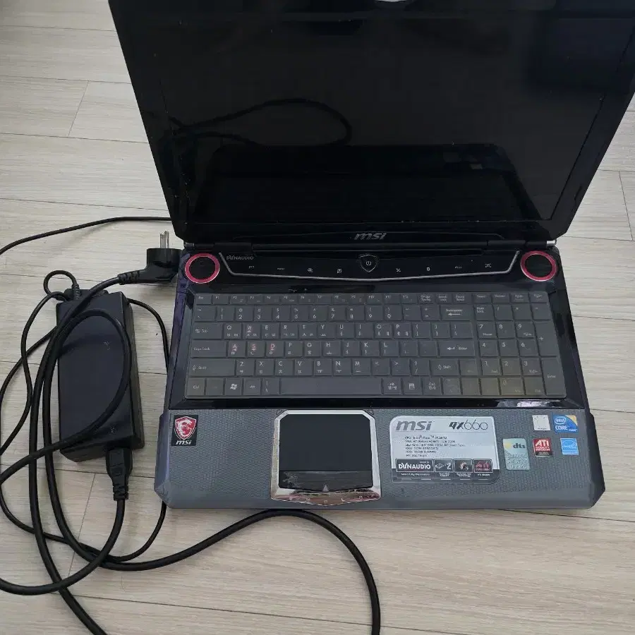 중고 노트북 msi gx660 무료나눔