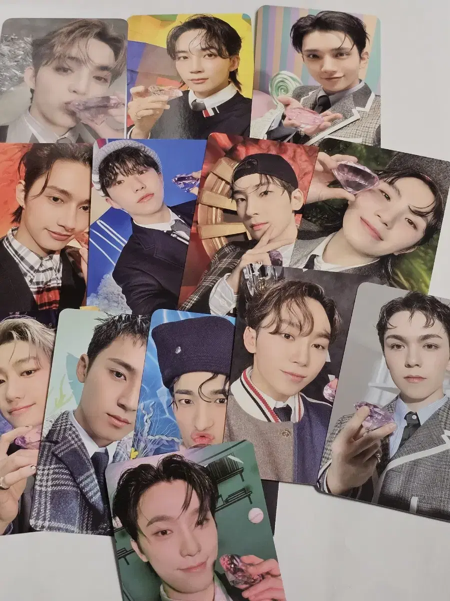 Seventeen Maestro broadcast pre-record photocard Set