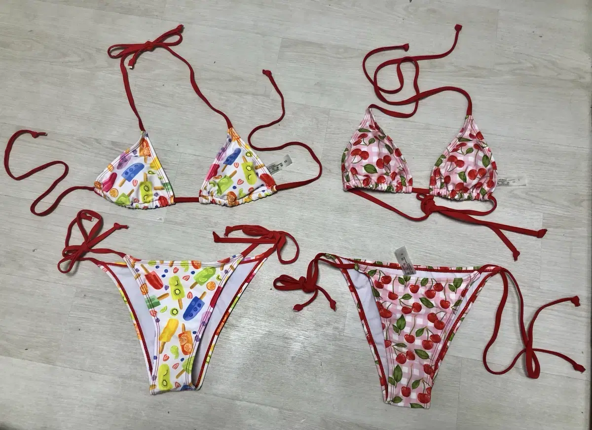 Two pieces Bikini sets two color