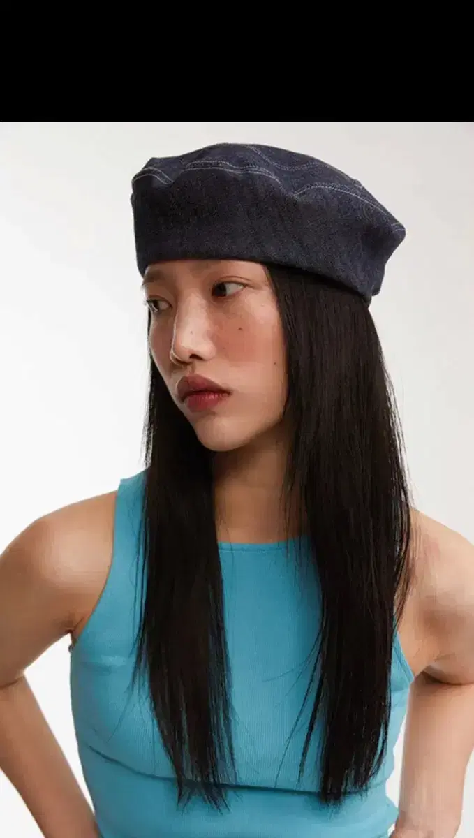 새상품) 고로고라 모자 gorro gorra slit beret 001