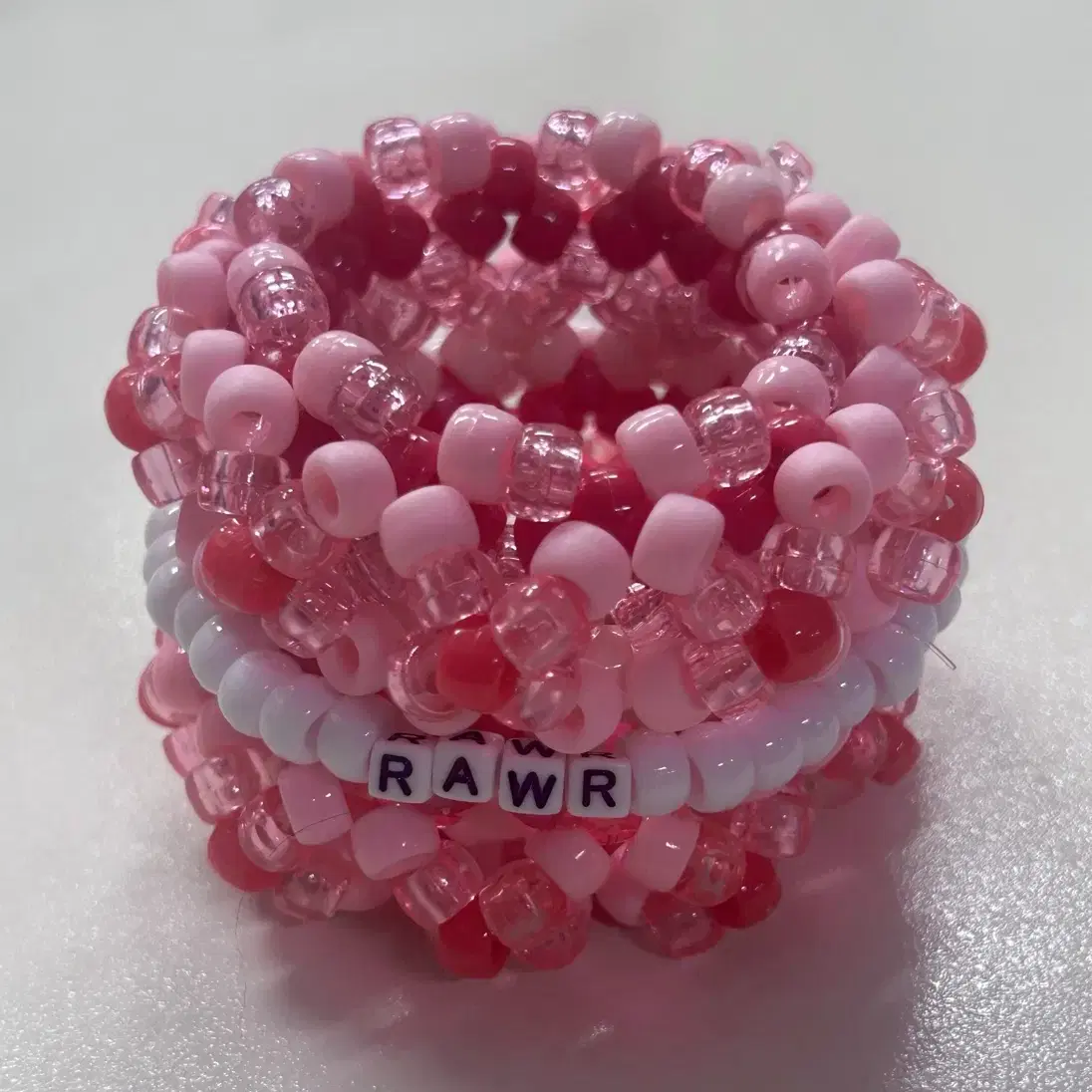 핸드메이드 Kandi 포니비즈 rawr 팔찌