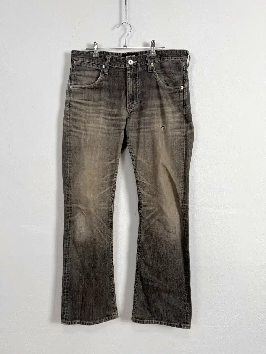 vintage wrangler washing denim pants