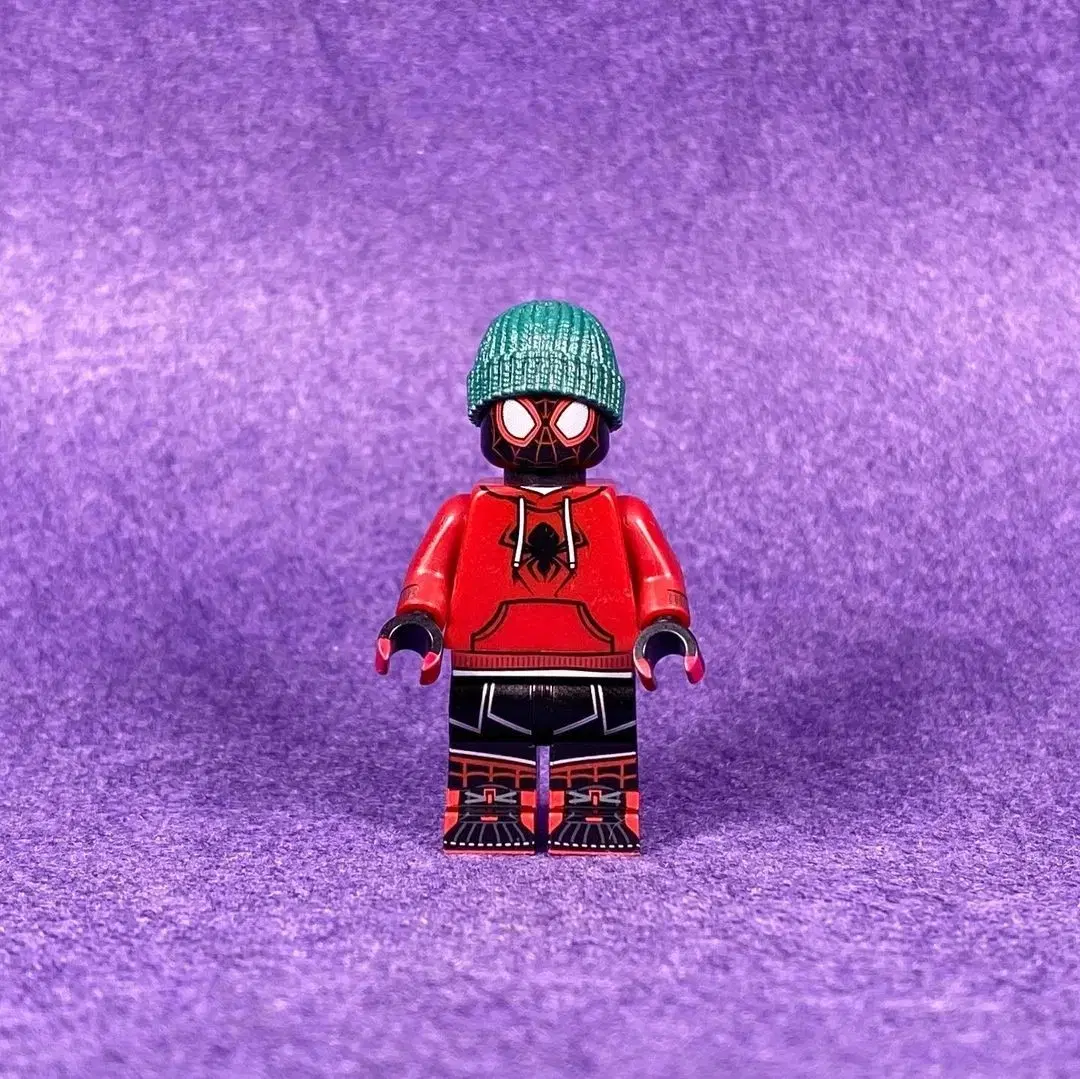 Custom LEGO Miles Morales minifigure