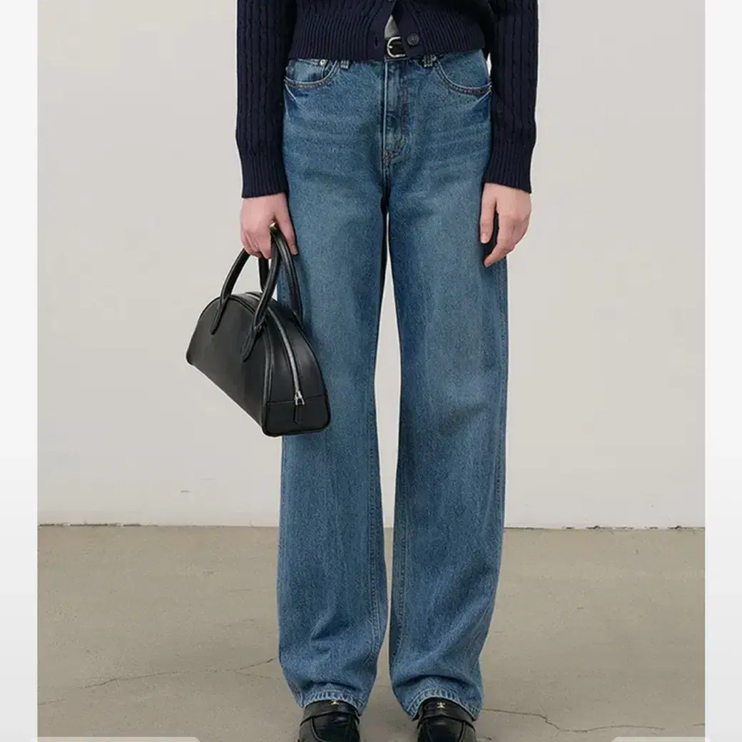 던스트 90S WIDE LEG JEANS CLASSIC BLUE 청바지