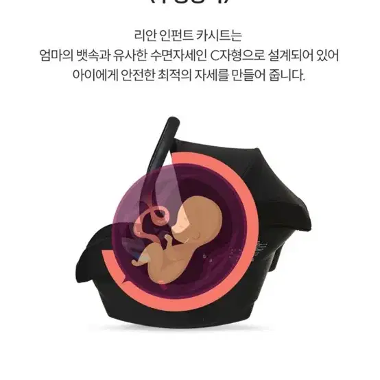 리안 인펀트 카시트 바구니형 / 바구니시트