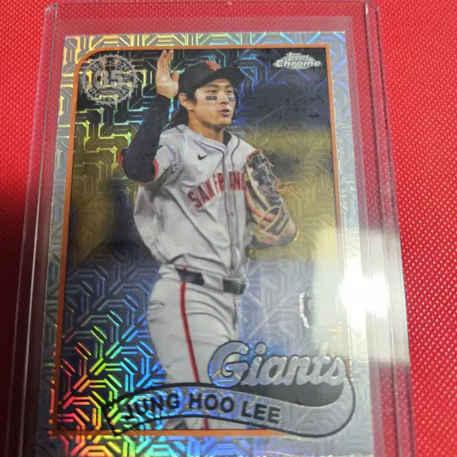 이정후 2024 Topps Chrome 모조 리플렉터 카드