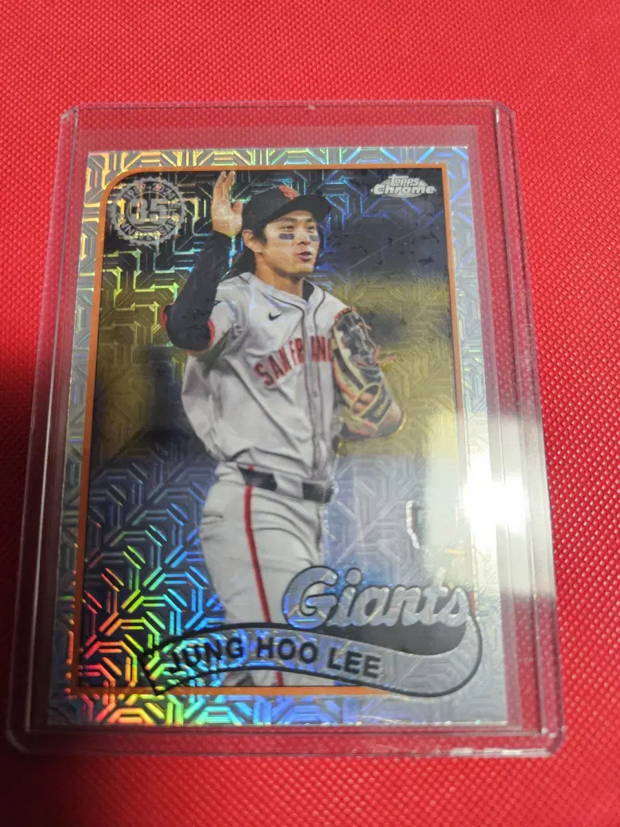 이정후 2024 Topps Chrome 모조 리플렉터 카드